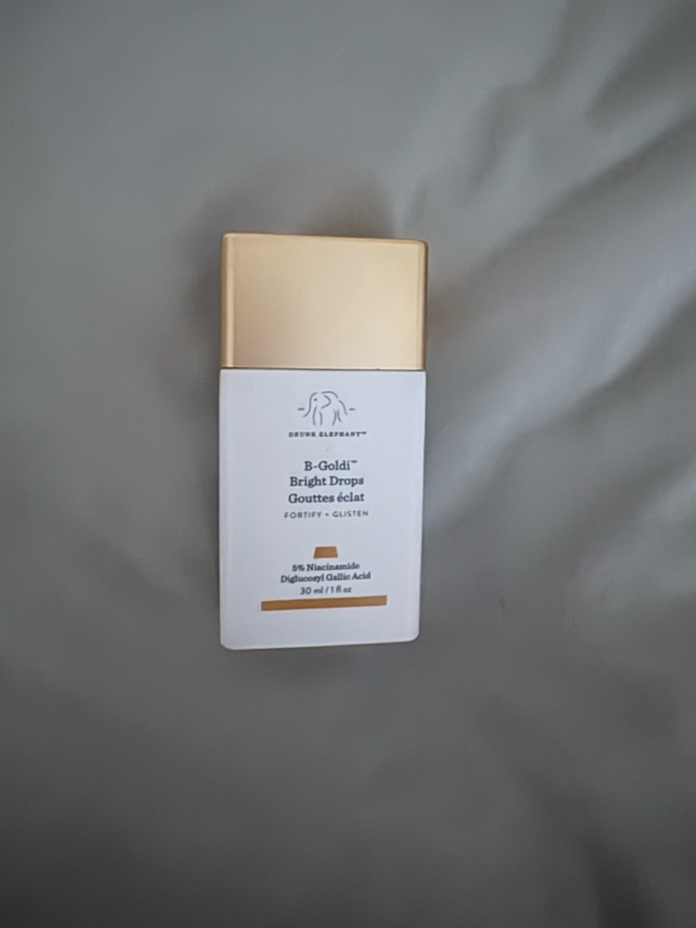 Drunk Elephant B-Goldi Bright Drops - White & Gold Cap